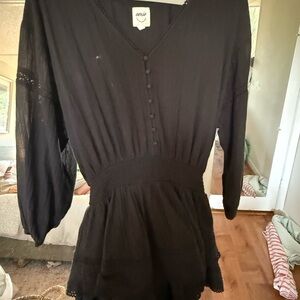 Aerie Black Mini Dress